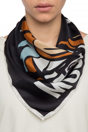 Chusta z motywem misia z logo, zdjęcie 2 Chusta z motywem misia z logo od Moschino